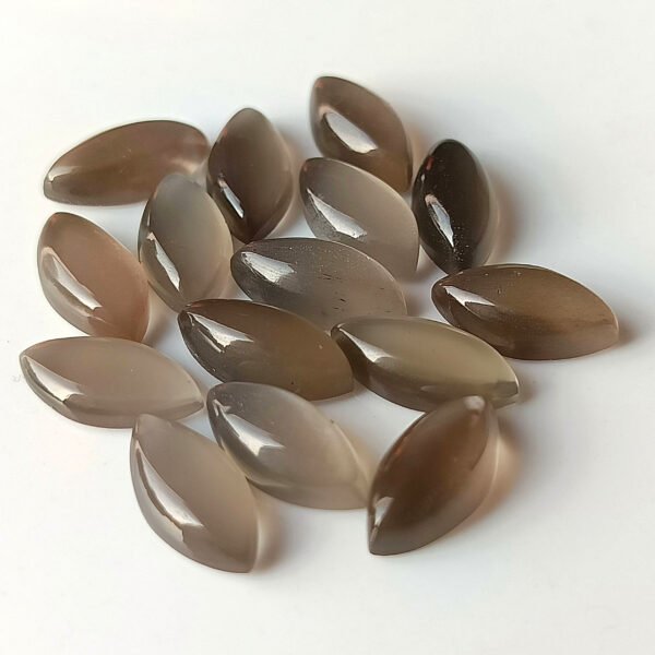 AAA Grey Moonstone Marquise Cabochon